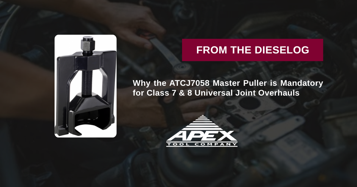 ATCJ7058 Heavy Duty Universal Truck U-Joint Puller Tool Assembly View